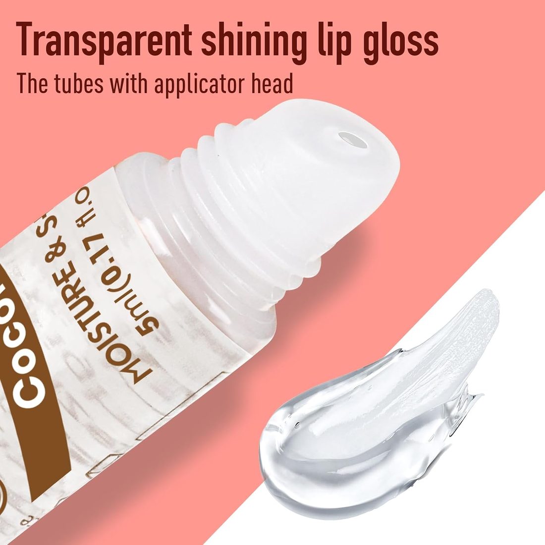 AZEN Clear Lip Gloss Set, 6 Flavors · 120 Pack, view 5