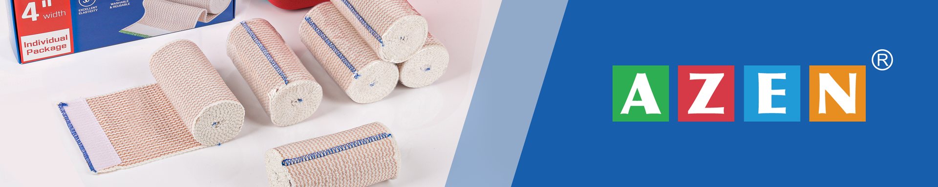 AZEN Elastic Bandage Wraps