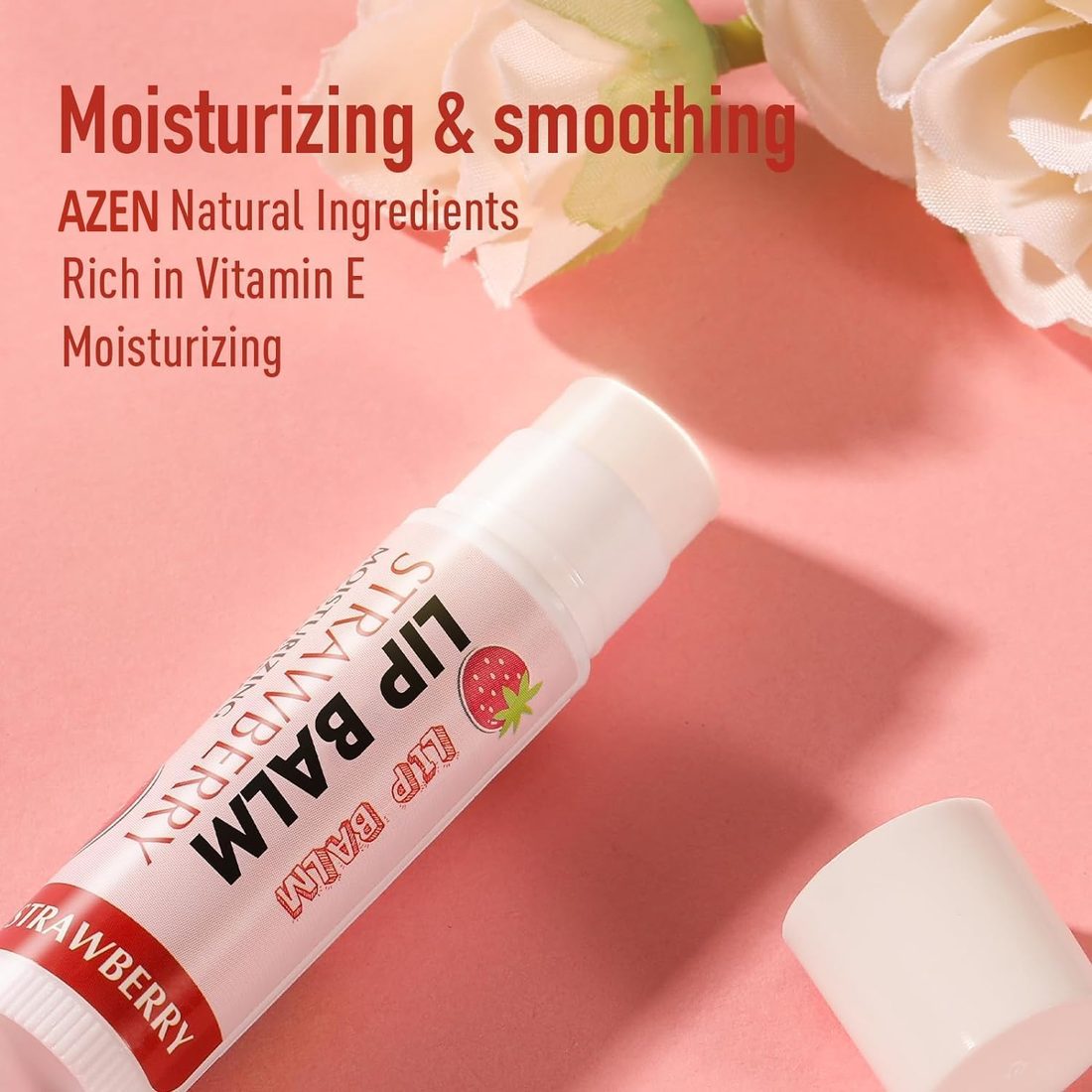 AZEN Flavored Lip Balm, 200 Pack Bulk, view 5