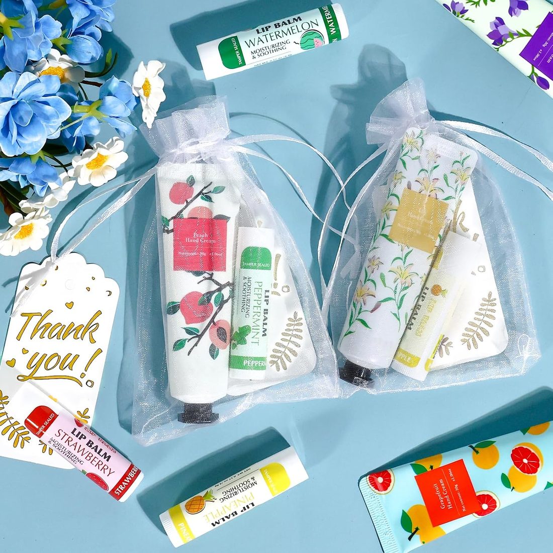 AZEN Hand Cream & Lip Balm Thank-You Set · 100 Sets, view 4