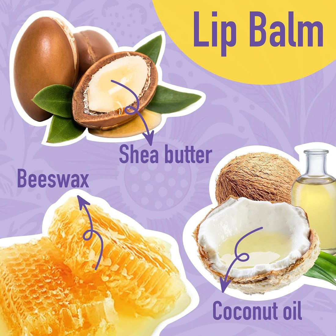 AZEN Natural Lip Balm, 12 Flavors · 24 Pack, view 5