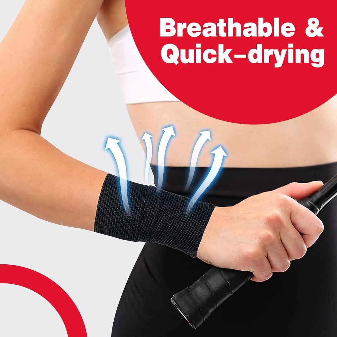 AZEN Self-Adhesive Bandage Wrap, 2 in · 8 Pack, view 5