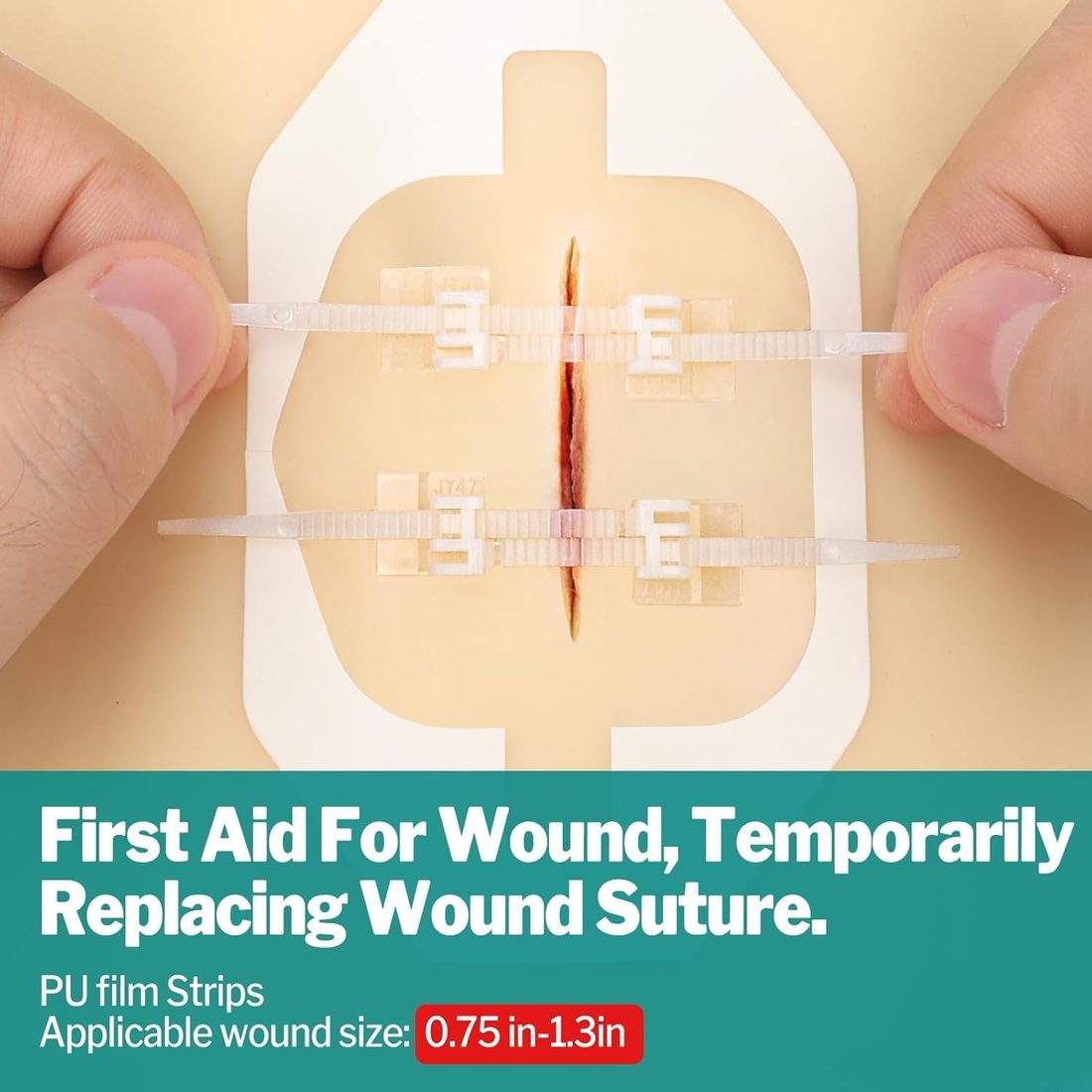 AZEN Wound Closure Kit, 3 Types · 28 Pieces, view 4