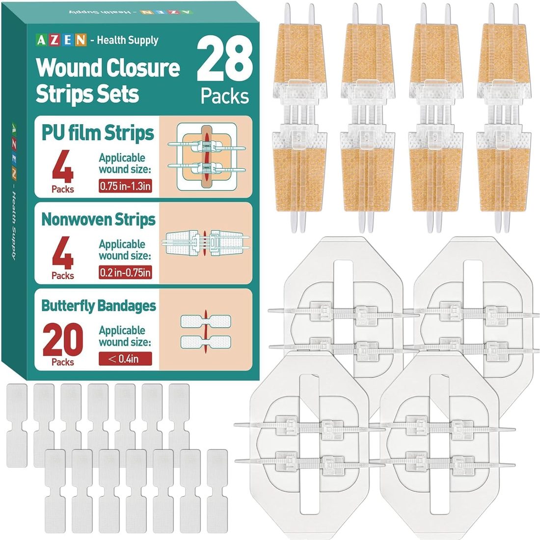 AZEN Wound Closure Strips