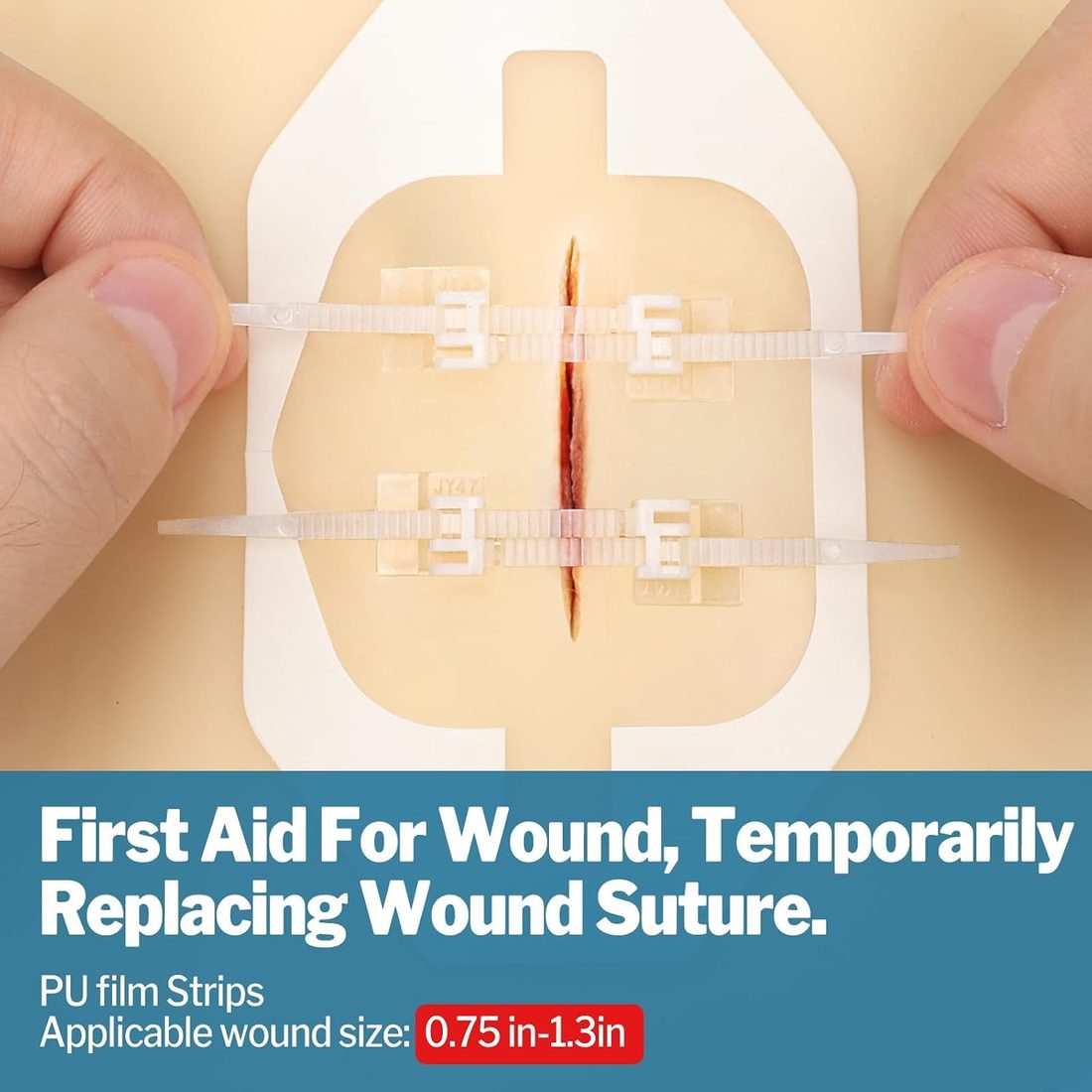 AZEN Wound Closure Strips Starter Kit · 14 Pieces, view 4